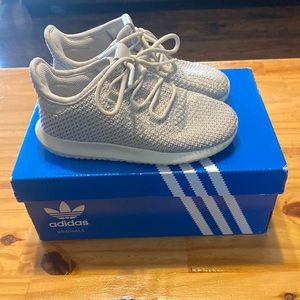 Gray Adidas in a size 9
